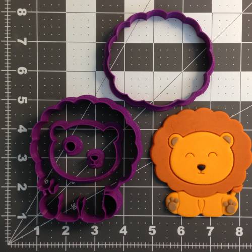 Baby Lion 266-B900 Cookie Cutter Set (4 inch)
