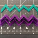 Chevron Pattern Cookie Cutter