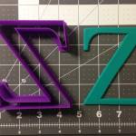 Greek Letter Zeta Cookie Cutter