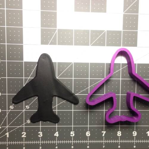 Airplane 102 Cookie Cutter
