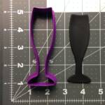 Champagne Glass 101 Cookie Cutter