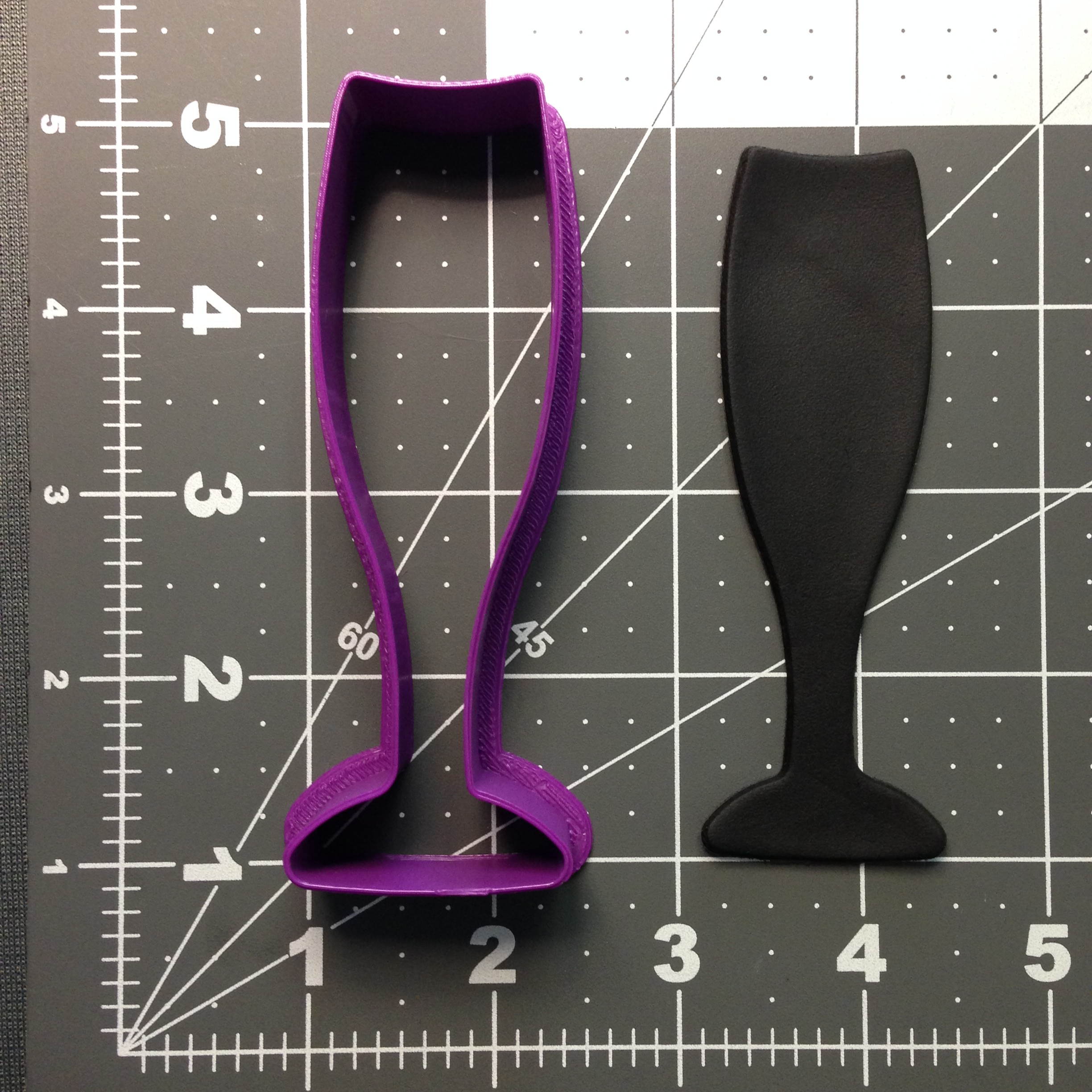 Champagne Glass 101 Cookie Cutter