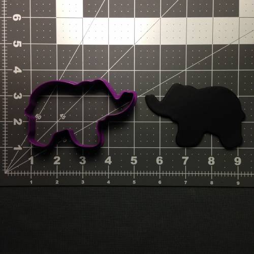 Elephant 103 Cookie Cutter
