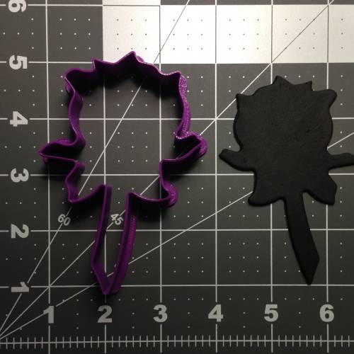 Flower Rose 101 Cookie Cutter