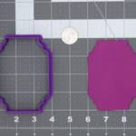 Plaque Shape 266-F827 Cookie Cutter Silhouette