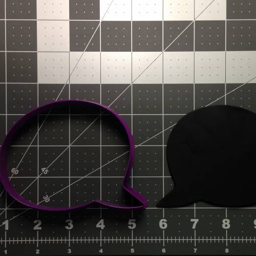 Message Bubble 101 Cookie Cutter