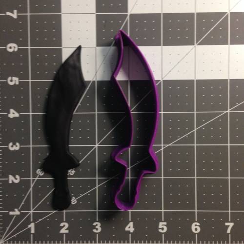 Pirate Sword 101 Cookie Cutter