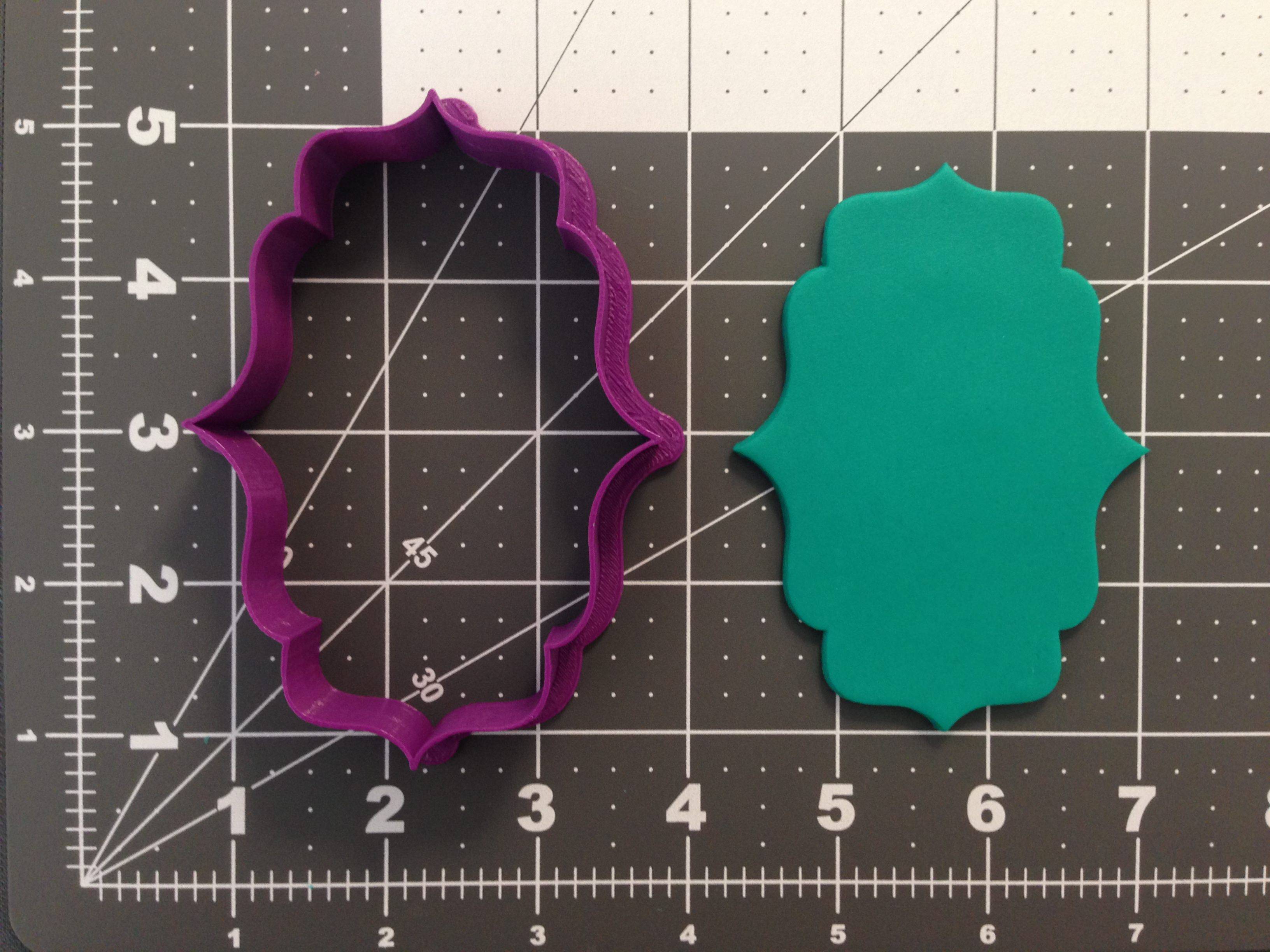 Plaque 102 Cookie Cutter