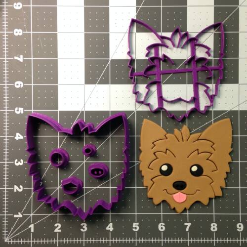 Yorkie Cookie Cutter Set