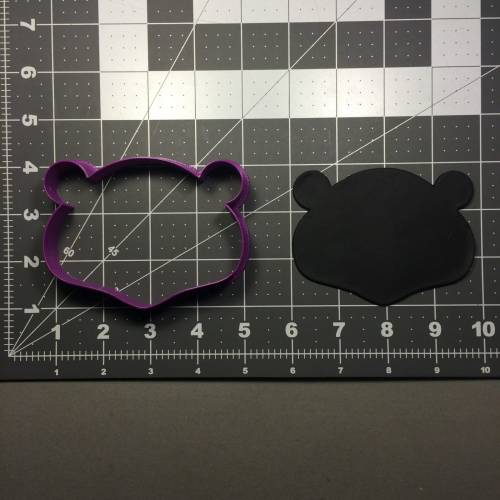Cub Face 100 Cookie Cutter