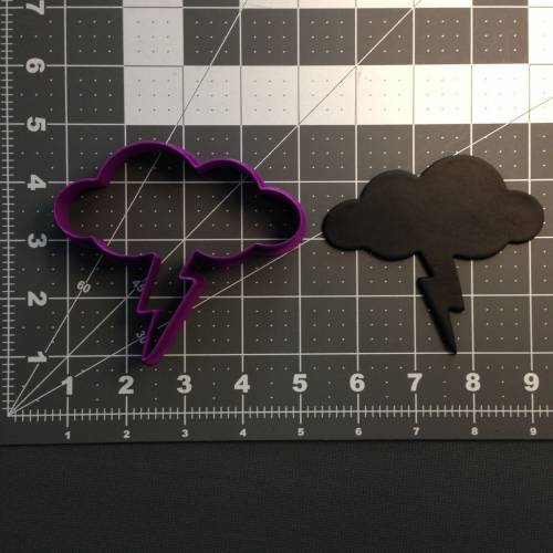 Thunderstorm Cloud 100 Cookie Cutter
