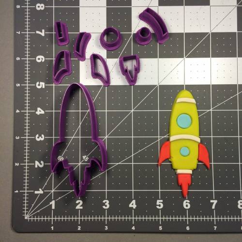 Rocket 103 Cookie Cutter Set