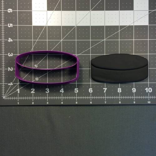 Hockey Puck 100 Cookie Cutter