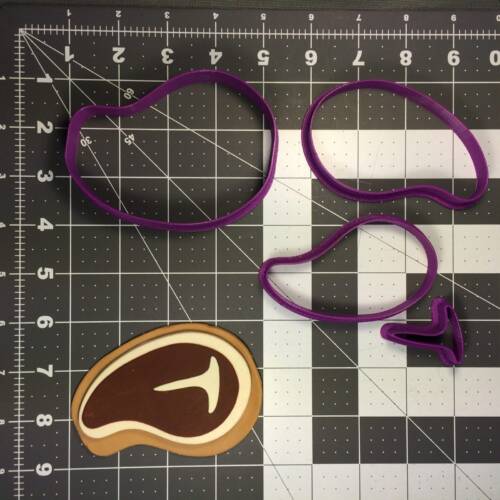 Steak T-Bone 100 Cookie Cutter Set