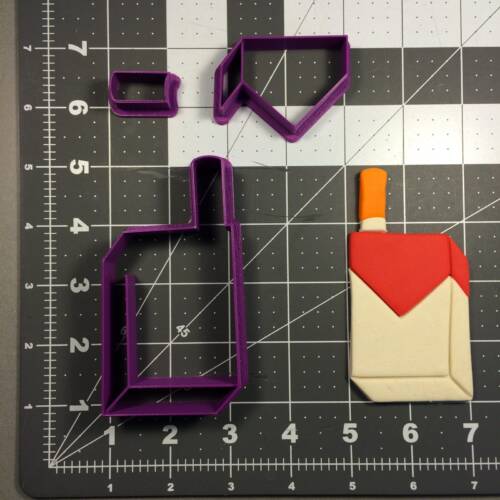 Cigarette Pack 101 Cookie Cutter Set