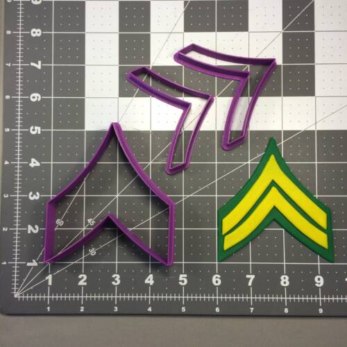 Army- Corporal 100 Cookie Cutter Set
