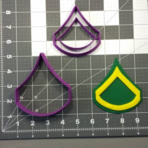 Army- Private First Class 100 Cookie Cutter Set