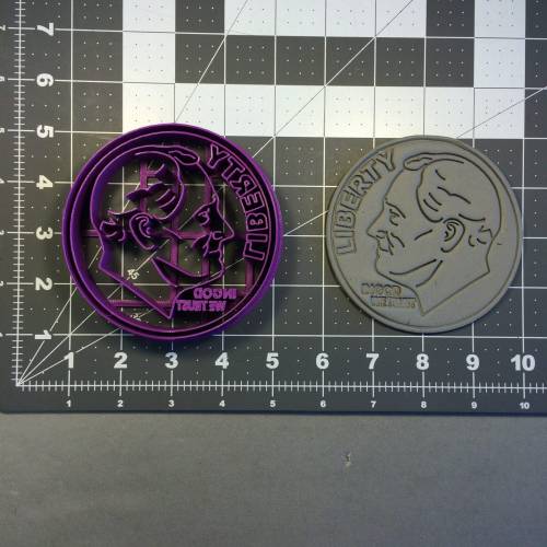 Dime 100 Cookie Cutter