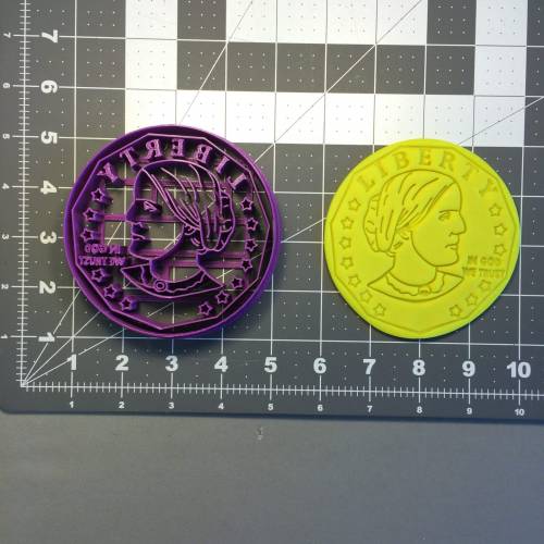 Dollar Coin 100 Cookie Cutter