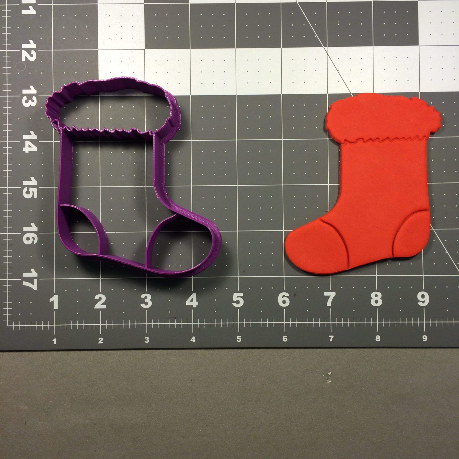 Stocking 101 Cookie Cutter