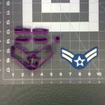 Air Force - Airman First Class 100 Cookie Cutter Set