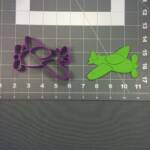 Airplane 108 Cookie Cutter