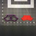 Nurse Cap 102 Cookie Cutter
