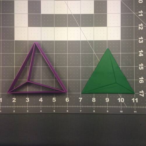 Tetrahedron 100 Cookie Cutter