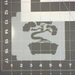 Bonsai Tree Stencil 100