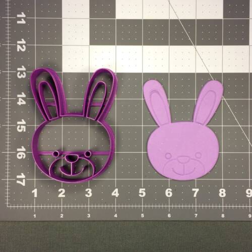Bunny Face 101 Cookie Cutter