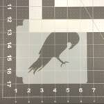 Crow Stencil 100