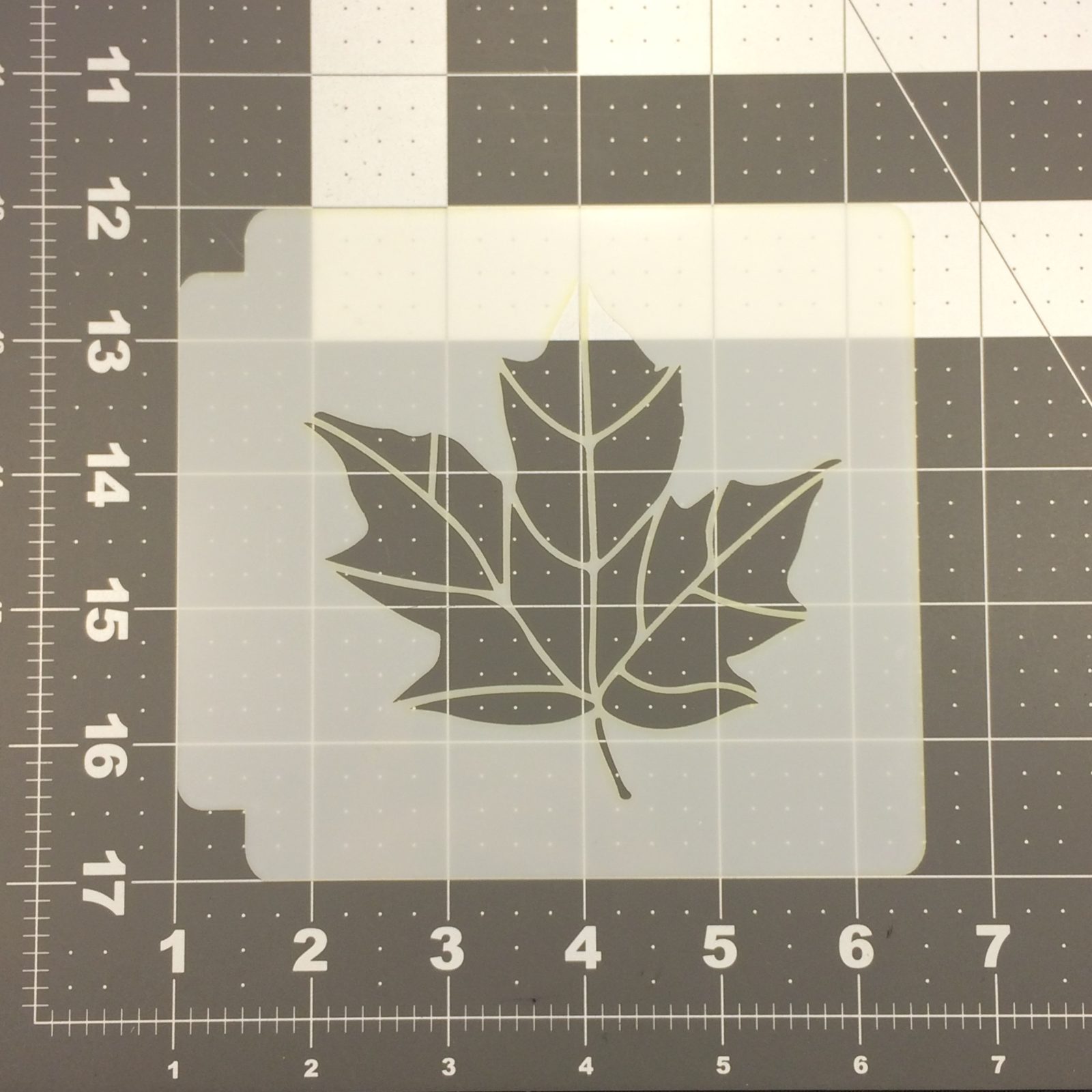 Fall Leaves Stencil 101