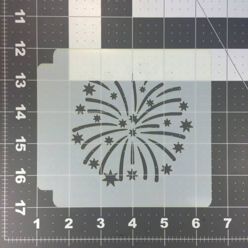 Firework Stencil 100