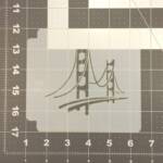 Golden Bridge Stencil 100