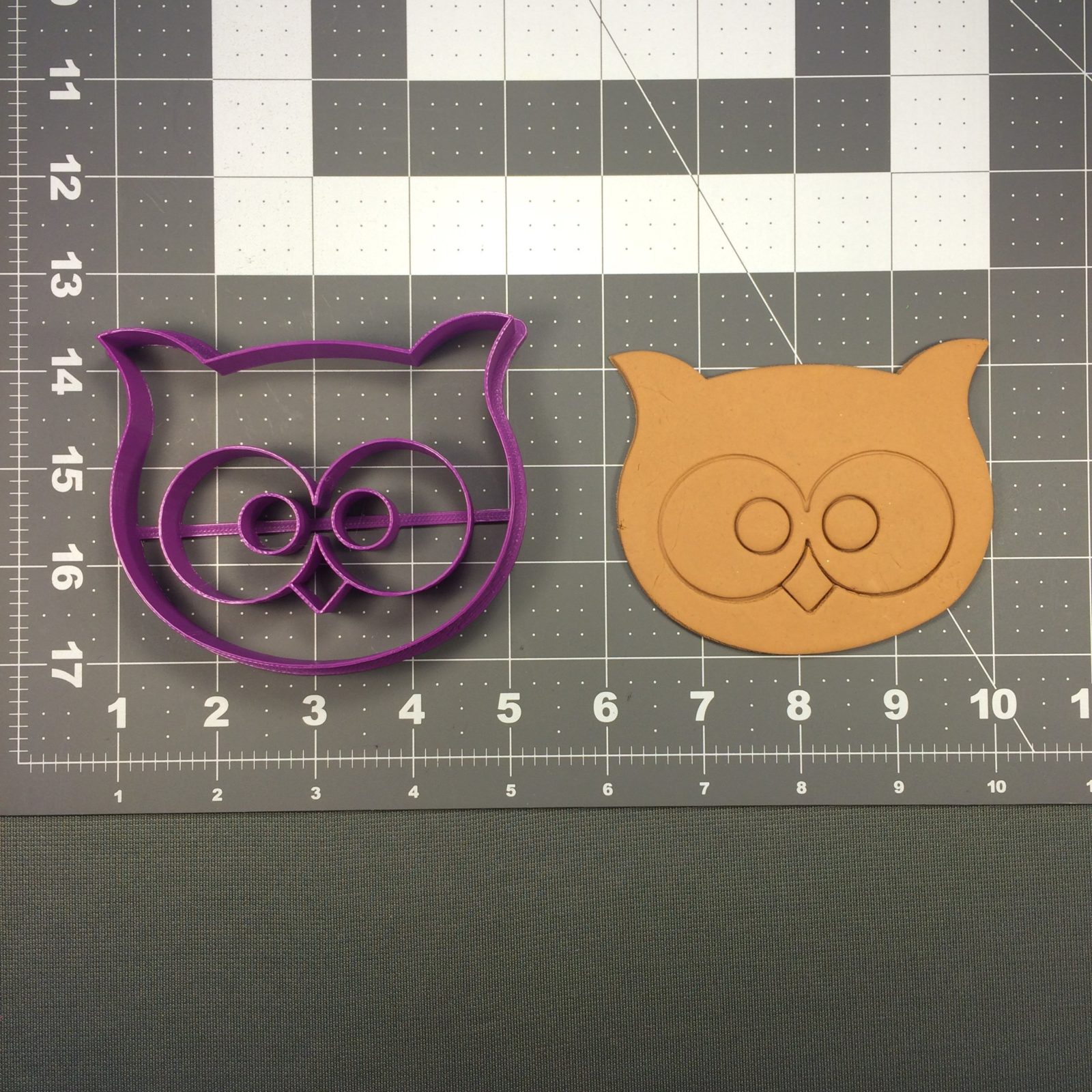Owl Face 101 Cookie Cutter Owl Face 101 Cookie Cutter