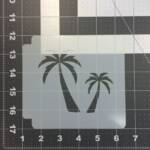 Palm Tree Stencil 103