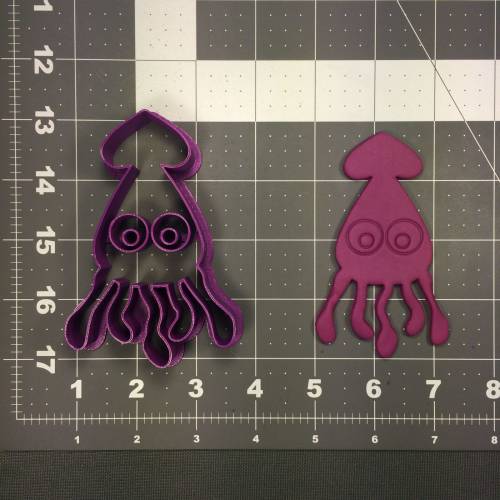 Squid 101 Cookie Cutter