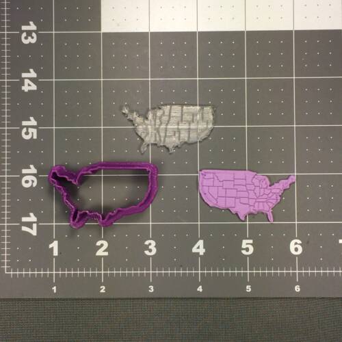 USA Cookie Cutter and Stamp Embossed (1)