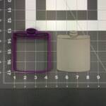 Whiskey Flask 100 Cookie Cutter