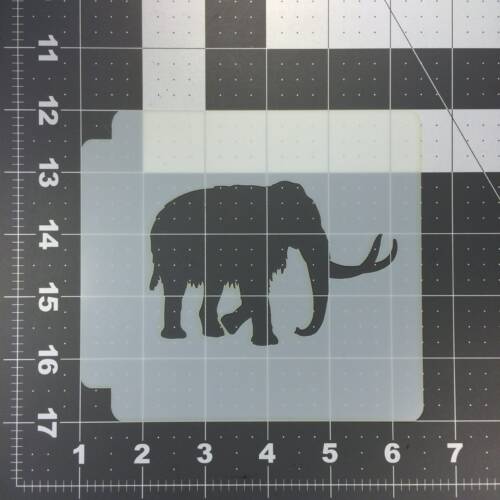 Wooly Mammoth Stencil 100