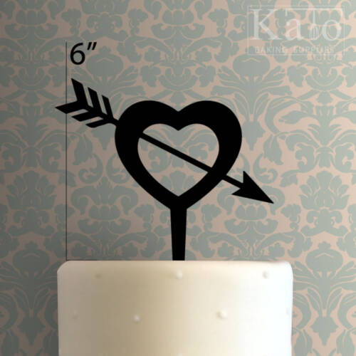Arrow Heart Cake Topper 102