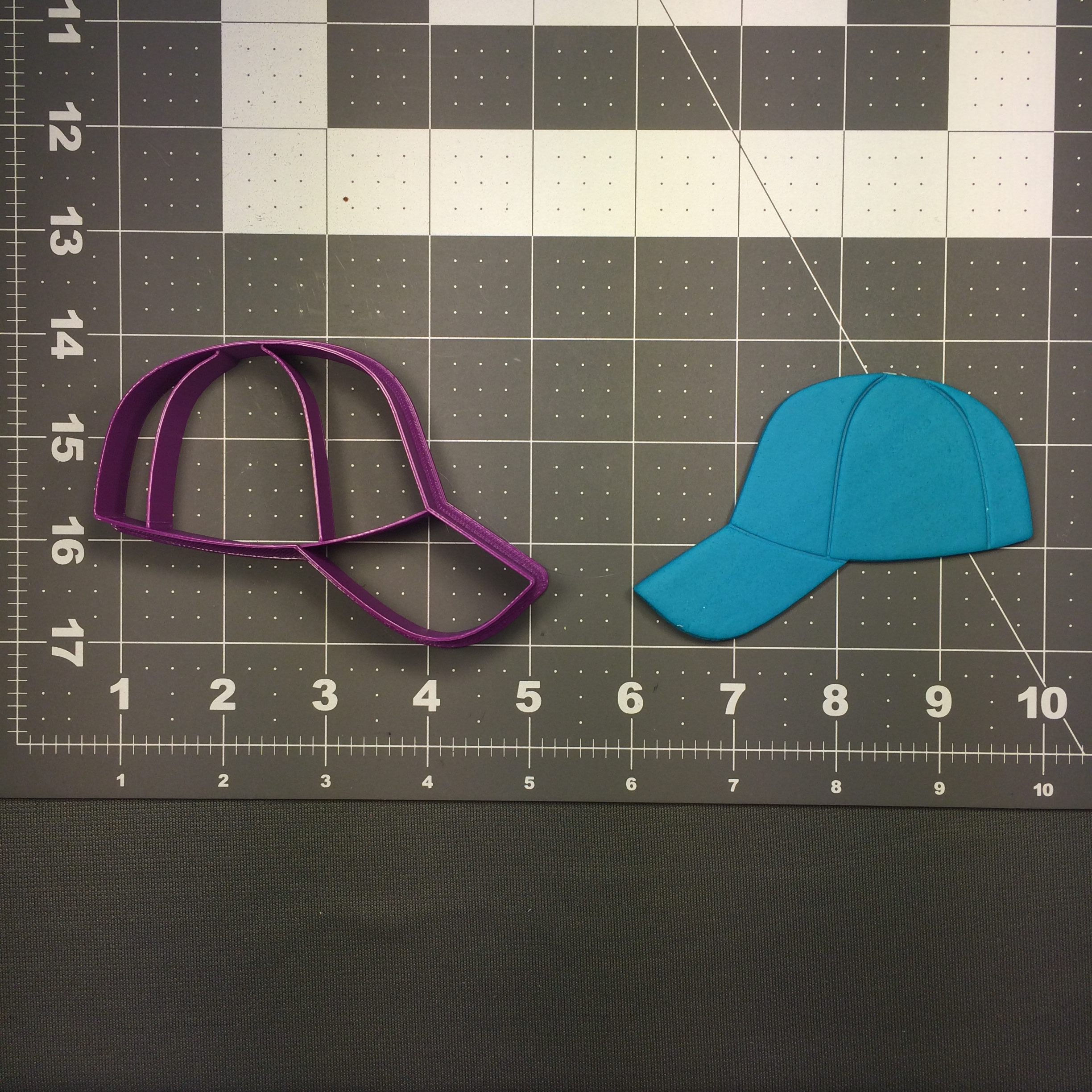 Baseball Hat 101 Cookie Cutter