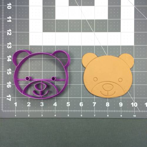 Bear Face 102 Cookie Cutter Set