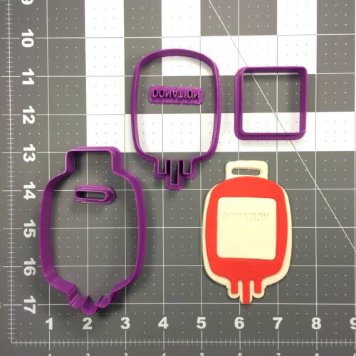 Blood Bag 100 Cookie Cutter Set