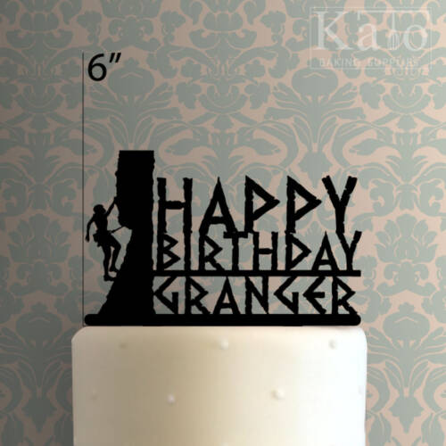 Custom Hiking Happy Birthday Cake Topper 100