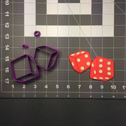 Dice 101 Cookie Cutter Set