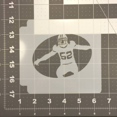 Football Stencil 107