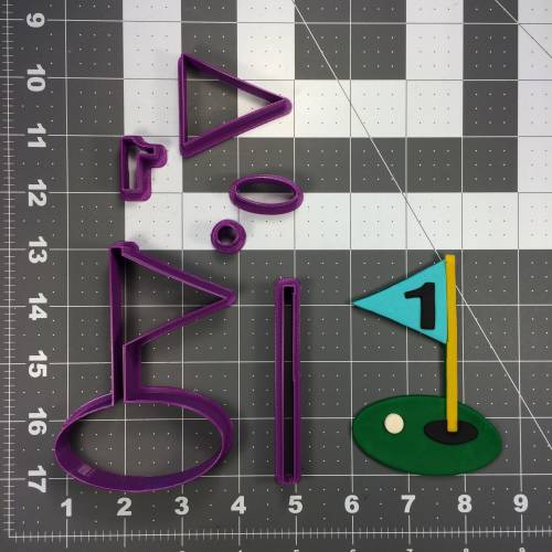 Golf Hole 100 Cookie Cutter Set