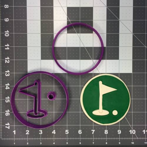 Golf Icon 100 Cookie Cutter Set