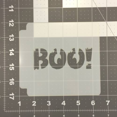 Halloween Boo! Stencil 100